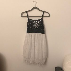 Black and White Dress